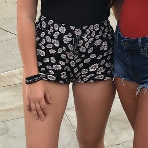 flowery flowy shorts